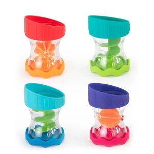 Sassy Bright Waterwork Spinners Baby Bath Stem Toy 6 Months +